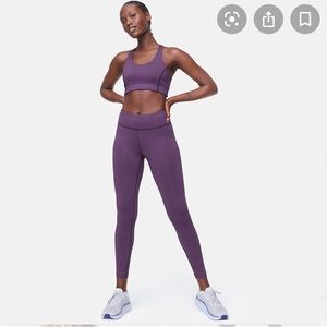 NWT Outdoor Voices  7/8 Flex Legging - Purple - M